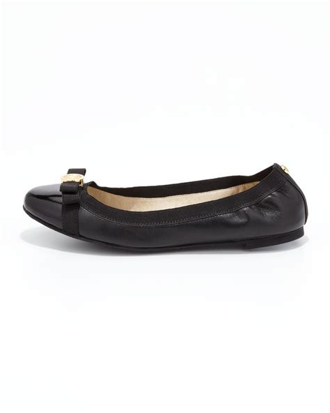 michael kors dixie leather ballet flat|Best 25+ Deals for Michael Kors Dixie Ballet Flats .